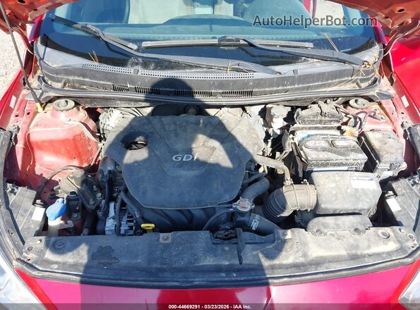 KMHCT4AE7GU991024 2016 HYUNDAI ACCENT Red Vista trasera