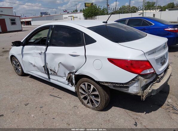 KMHCT4AE7HU372120 2017 HYUNDAI ACCENT Белый Задняя левая четверть
