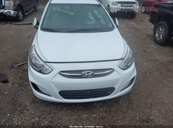 KMHCT5AE0HU310385 2017 HYUNDAI ACCENT White 