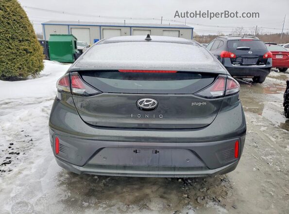 KMHCX5LD7MU250494 2021 HYUNDAI IONIQ Gray Vista trasera