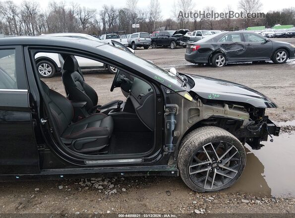 KMHD04LB2KU818682 2019 HYUNDAI ELANTRA Black Вид спереду