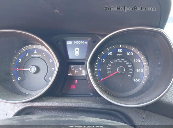 KMHD35LH0GU286485 2016 HYUNDAI ELANTRA GT Silver Widok tylnych siedzeń