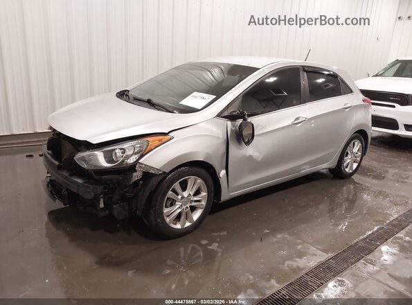 KMHD35LH3HU383844 2017 HYUNDAI ELANTRA GT Silver Передня ліва чверть