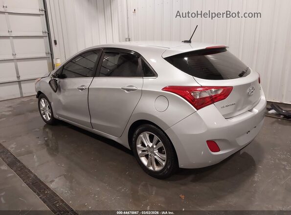 KMHD35LH3HU383844 2017 HYUNDAI ELANTRA GT Silver Задня ліва чверть