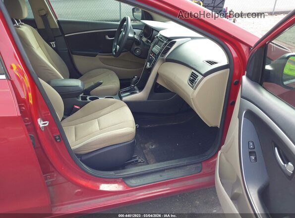 KMHD35LH6GU334166 2016 HYUNDAI ELANTRA GT Red Front interior view