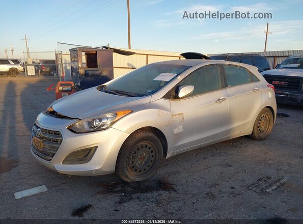 KMHD35LHXGU284839 2016 HYUNDAI ELANTRA GT Серебряный Передняя левая четверть