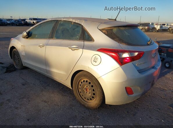 KMHD35LHXGU284839 2016 HYUNDAI ELANTRA GT Серебряный Задняя левая четверть