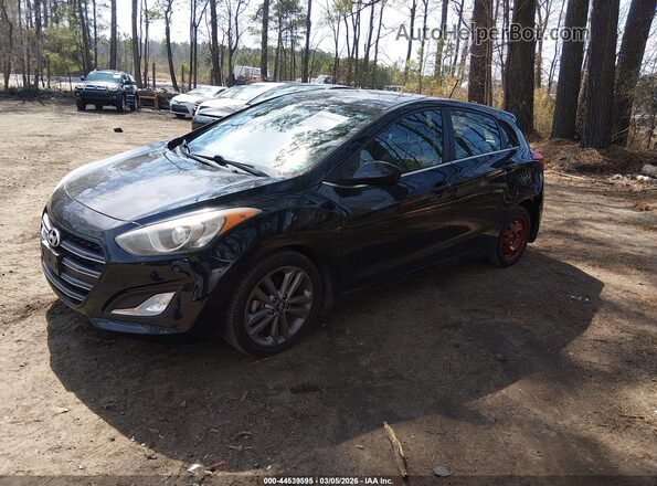 KMHD35LHXHU359668 2017 HYUNDAI ELANTRA GT Black 