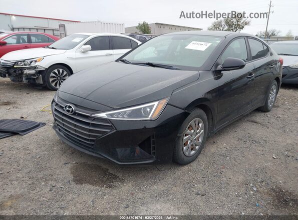 KMHD74LF0KU759873 2019 HYUNDAI ELANTRA Black Front left