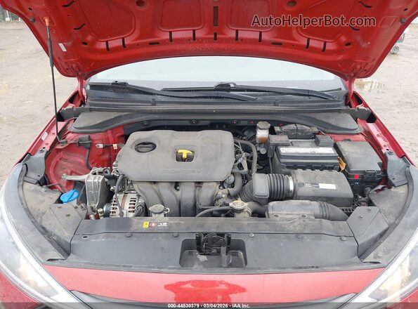 KMHD74LF1KU791831 2019 HYUNDAI ELANTRA Red 