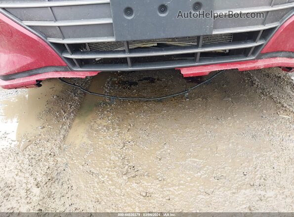 KMHD74LF1KU791831 2019 HYUNDAI ELANTRA Red 