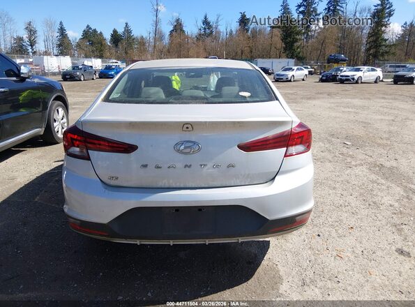 KMHD74LF1KU855284 2019 HYUNDAI ELANTRA Silver 