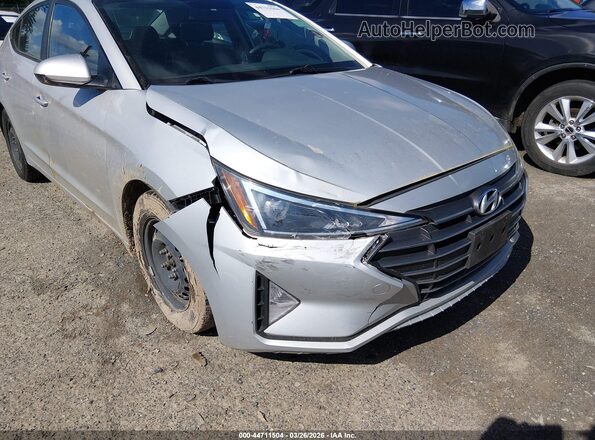 KMHD74LF1KU855284 2019 HYUNDAI ELANTRA Silver 