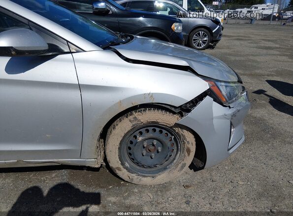 KMHD74LF1KU855284 2019 HYUNDAI ELANTRA Silver 