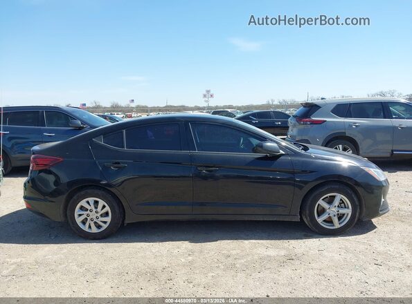 KMHD74LF1LU957332 2020 HYUNDAI ELANTRA Black Rear interior view