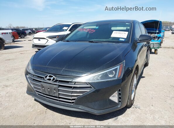 KMHD74LF1LU957332 2020 HYUNDAI ELANTRA Black Front left