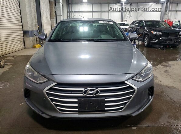 KMHD74LF2HU088117 2017 HYUNDAI ELANTRA Серебряный Вид спереди