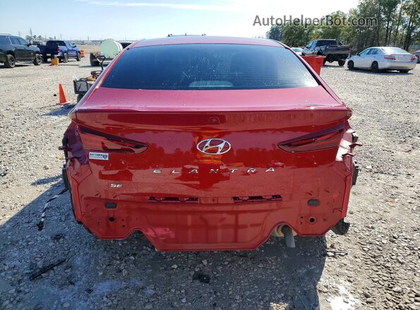 KMHD74LF2KU816574 2019 HYUNDAI ELANTRA Red 