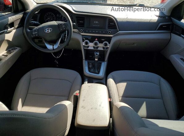 KMHD74LF2KU816574 2019 HYUNDAI ELANTRA Red 