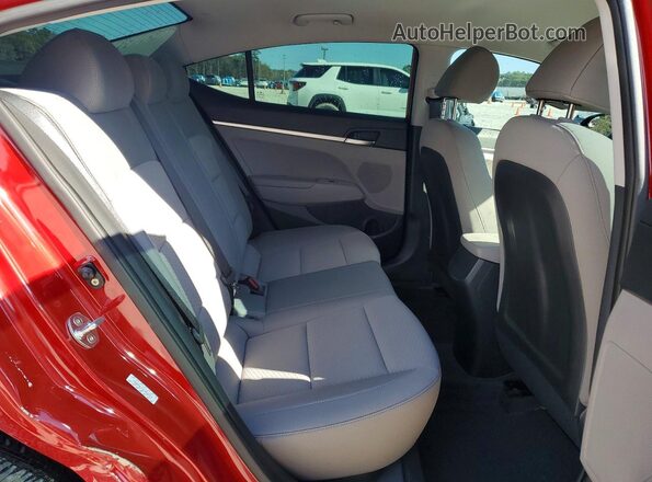 KMHD74LF2KU816574 2019 HYUNDAI ELANTRA Red 