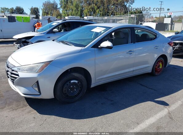 KMHD74LF2KU861577 2019 HYUNDAI ELANTRA Silver Front left