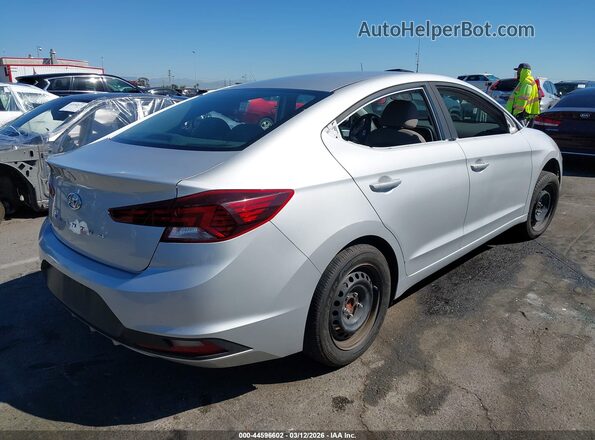 KMHD74LF2KU861577 2019 HYUNDAI ELANTRA Silver Rear right