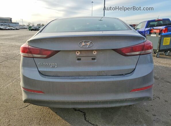 KMHD74LF3JU582038 2018 HYUNDAI ELANTRA Gray Vista trasera