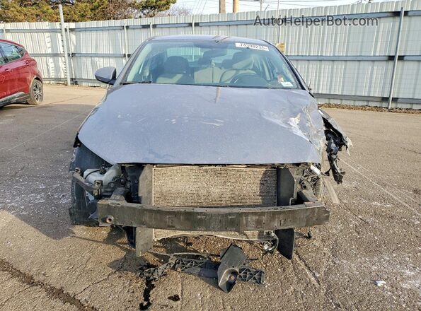 KMHD74LF3JU582038 2018 HYUNDAI ELANTRA Gray Vista frontal