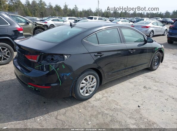 KMHD74LF5HU329894 2017 HYUNDAI ELANTRA Черный Задняя правая четверть