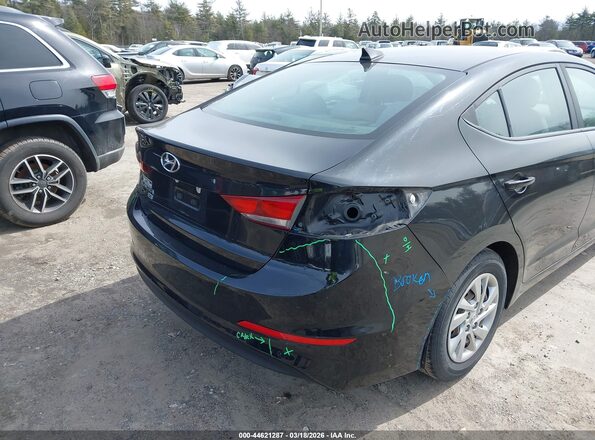 KMHD74LF5HU329894 2017 HYUNDAI ELANTRA Черный 