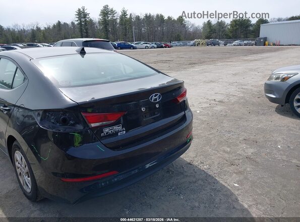 KMHD74LF5HU329894 2017 HYUNDAI ELANTRA Черный 