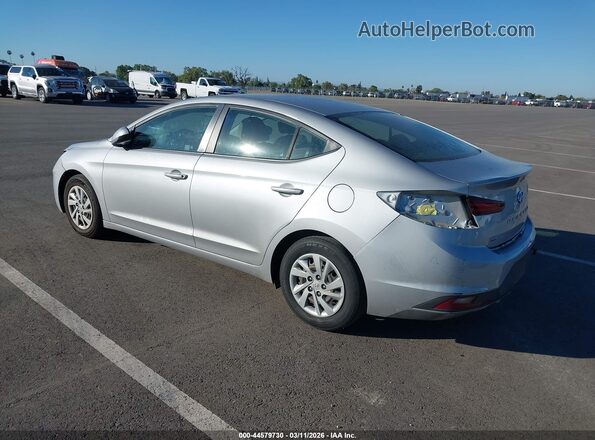 KMHD74LF5LU106344 2020 HYUNDAI ELANTRA Silver Задня ліва чверть
