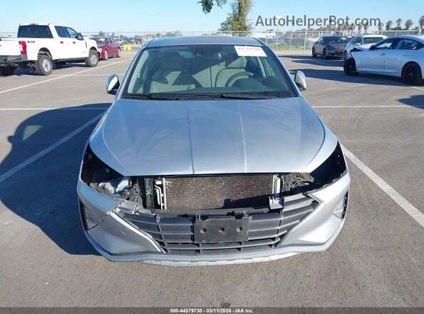 KMHD74LF5LU106344 2020 HYUNDAI ELANTRA Silver Вид щитка приладів