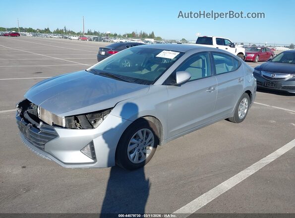 KMHD74LF5LU106344 2020 HYUNDAI ELANTRA Silver Передня ліва чверть