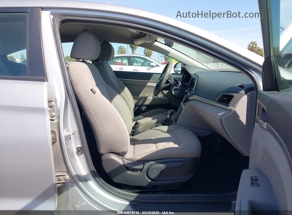 KMHD74LF5LU106344 2020 HYUNDAI ELANTRA Silver Вид салону спереду