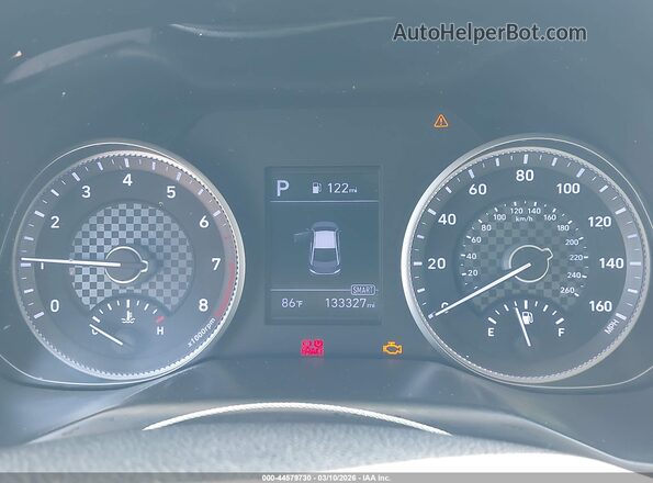 KMHD74LF5LU106344 2020 HYUNDAI ELANTRA Silver Вид задніх сидінь