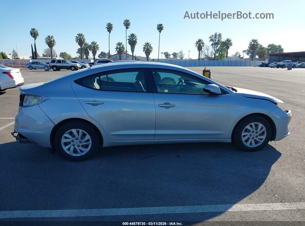 KMHD74LF5LU106344 2020 HYUNDAI ELANTRA Silver Вид задньої частини салону