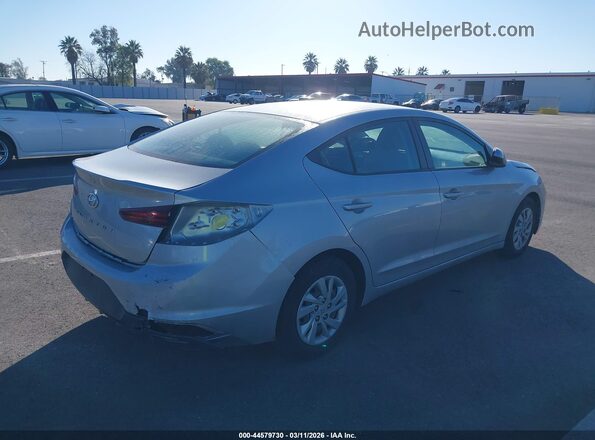 KMHD74LF5LU106344 2020 HYUNDAI ELANTRA Silver Задня права чверть
