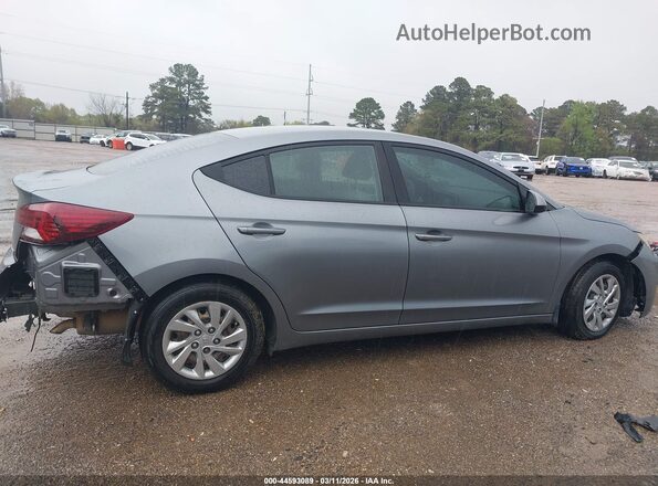 KMHD74LF8KU881672 2019 HYUNDAI ELANTRA Gray Вид задньої частини салону