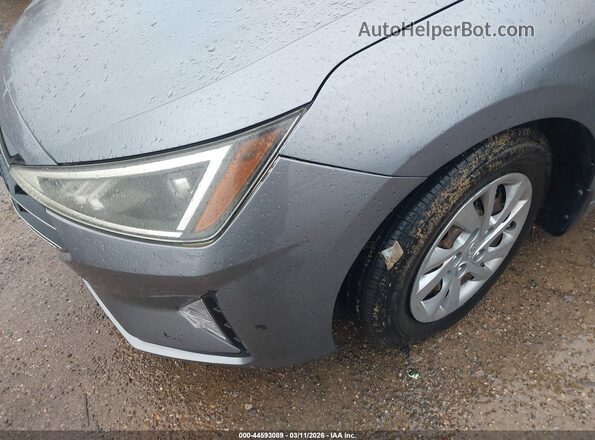 KMHD74LF8KU881672 2019 HYUNDAI ELANTRA Gray 