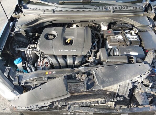 KMHD84LF0HU147016 2017 HYUNDAI ELANTRA Black უკანა ხედი