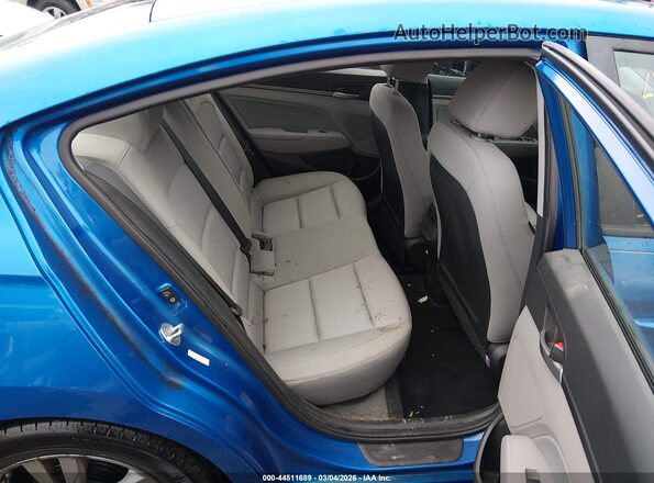 KMHD84LF0HU241588 2017 HYUNDAI ELANTRA Blue Widok naklejki z numerem VIN