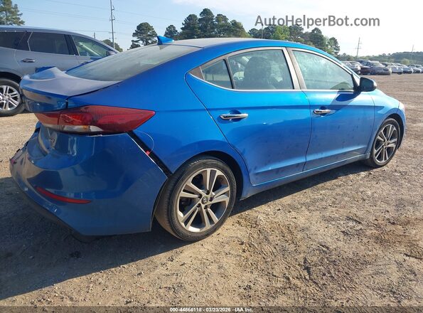 KMHD84LF1HU285499 2017 HYUNDAI ELANTRA Blue 