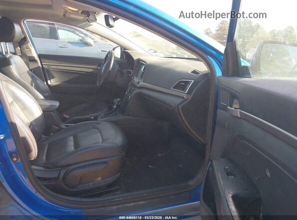 KMHD84LF1HU285499 2017 HYUNDAI ELANTRA Blue 