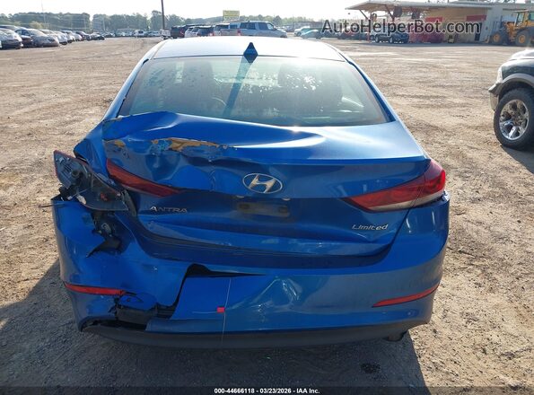 KMHD84LF1HU285499 2017 HYUNDAI ELANTRA Blue 