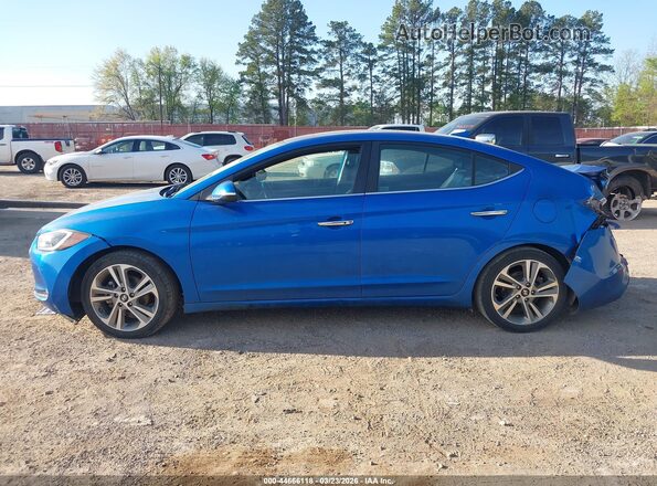 KMHD84LF1HU285499 2017 HYUNDAI ELANTRA Blue 