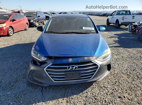 KMHD84LF1JU554171 2018 HYUNDAI ELANTRA Blue 