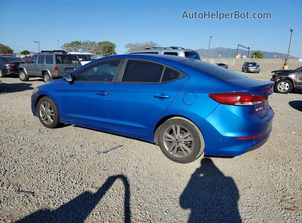 KMHD84LF1JU554171 2018 HYUNDAI ELANTRA Blue 