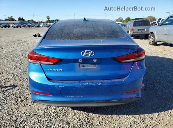 KMHD84LF1JU554171 2018 HYUNDAI ELANTRA Blue 