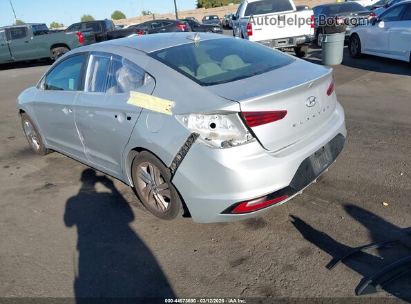 KMHD84LF1KU736731 2019 HYUNDAI ELANTRA Silver Tył lewy